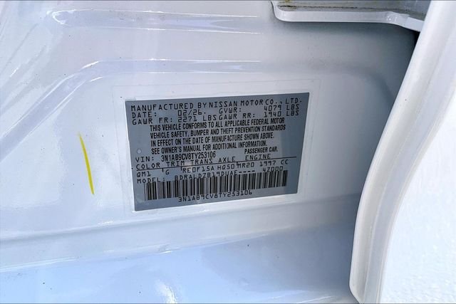 New 2026 Nissan Sentra SV 4D Sedan