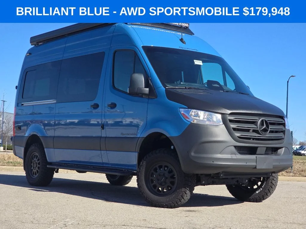New 2025 Brilliant Blue Mercedes-Benz Cargo 144 WB image 2