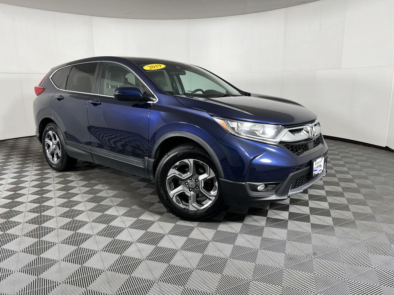 Used 2019 Obsidian Blue Pearl Honda EX image 41