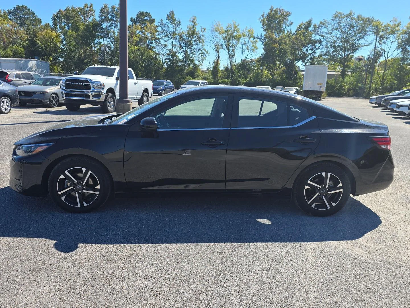Used 2024 Super Black Nissan SV image 7