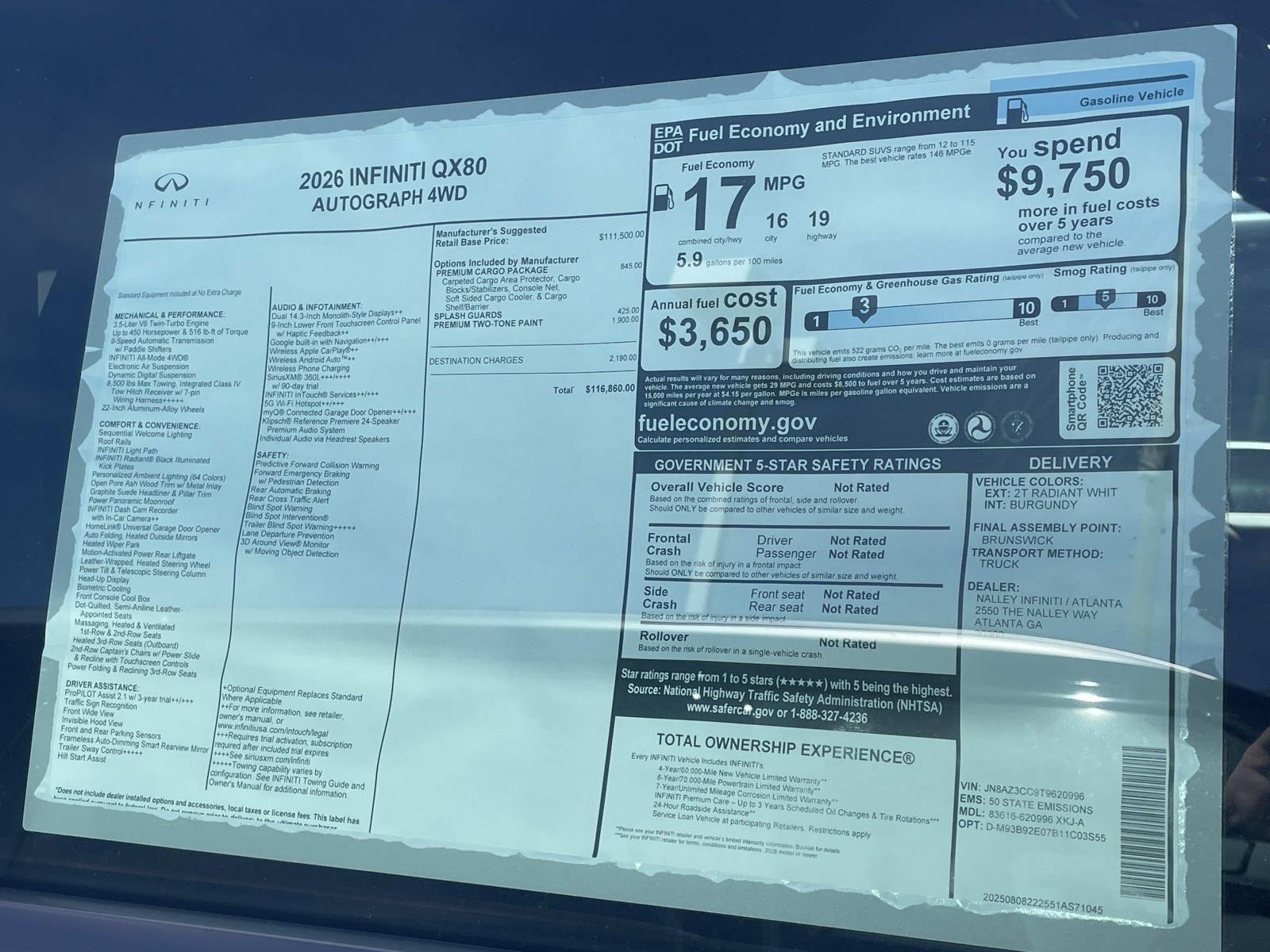 2026 INFINITI QX80 Autograph - Photo 24