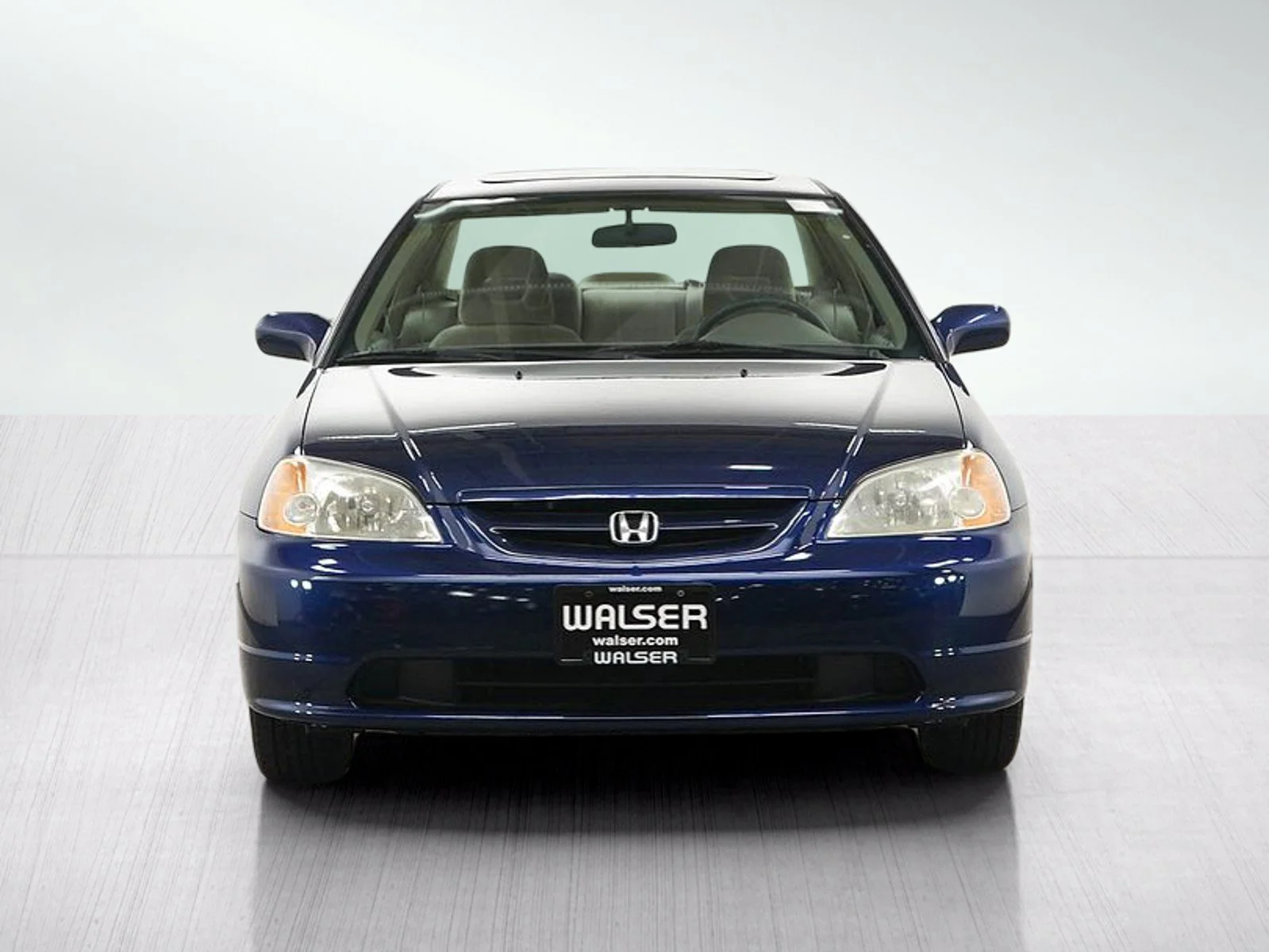 Used 2001 Blue Honda 2D COUPE EX image 8