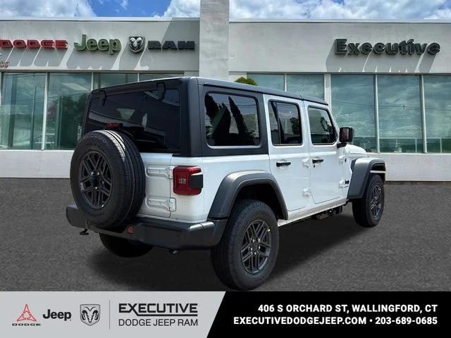 New 2026 Bright White Clearcoat Jeep Sport S image 4