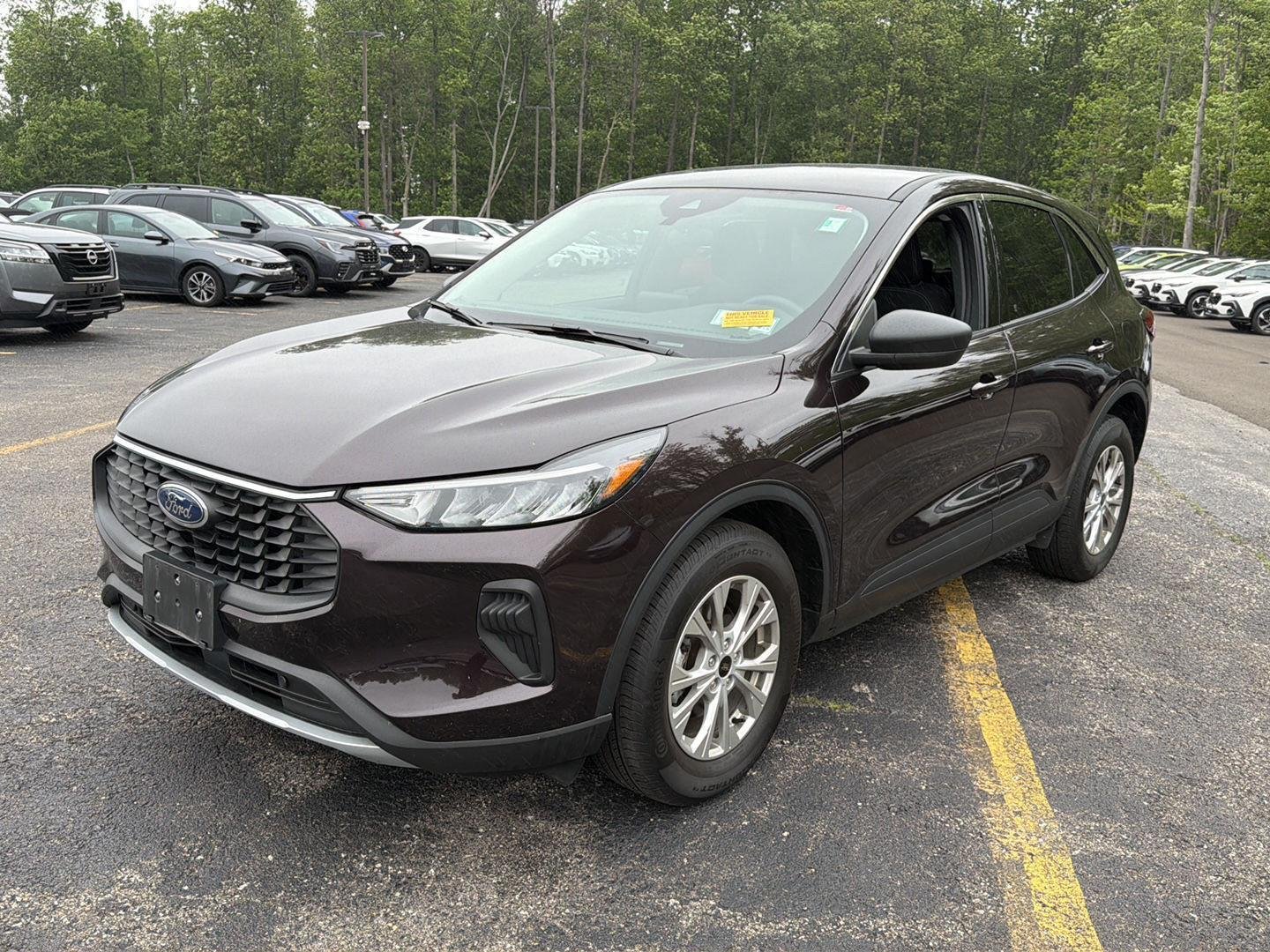 Used 2023 Cinnabar Red Ford Active image 7