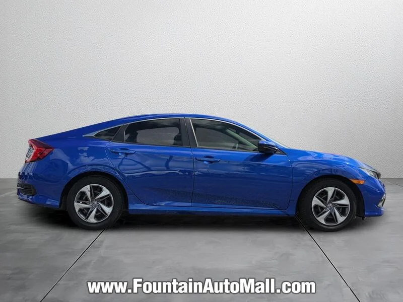 Used 2019 Aegean Blue Metallic Honda LX CVT image 5