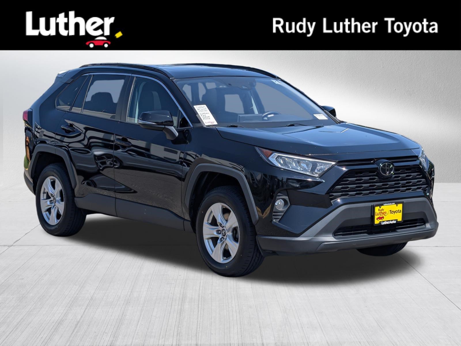 Certified Used 2019 Midnight Black Metallic Toyota XLE image 1
