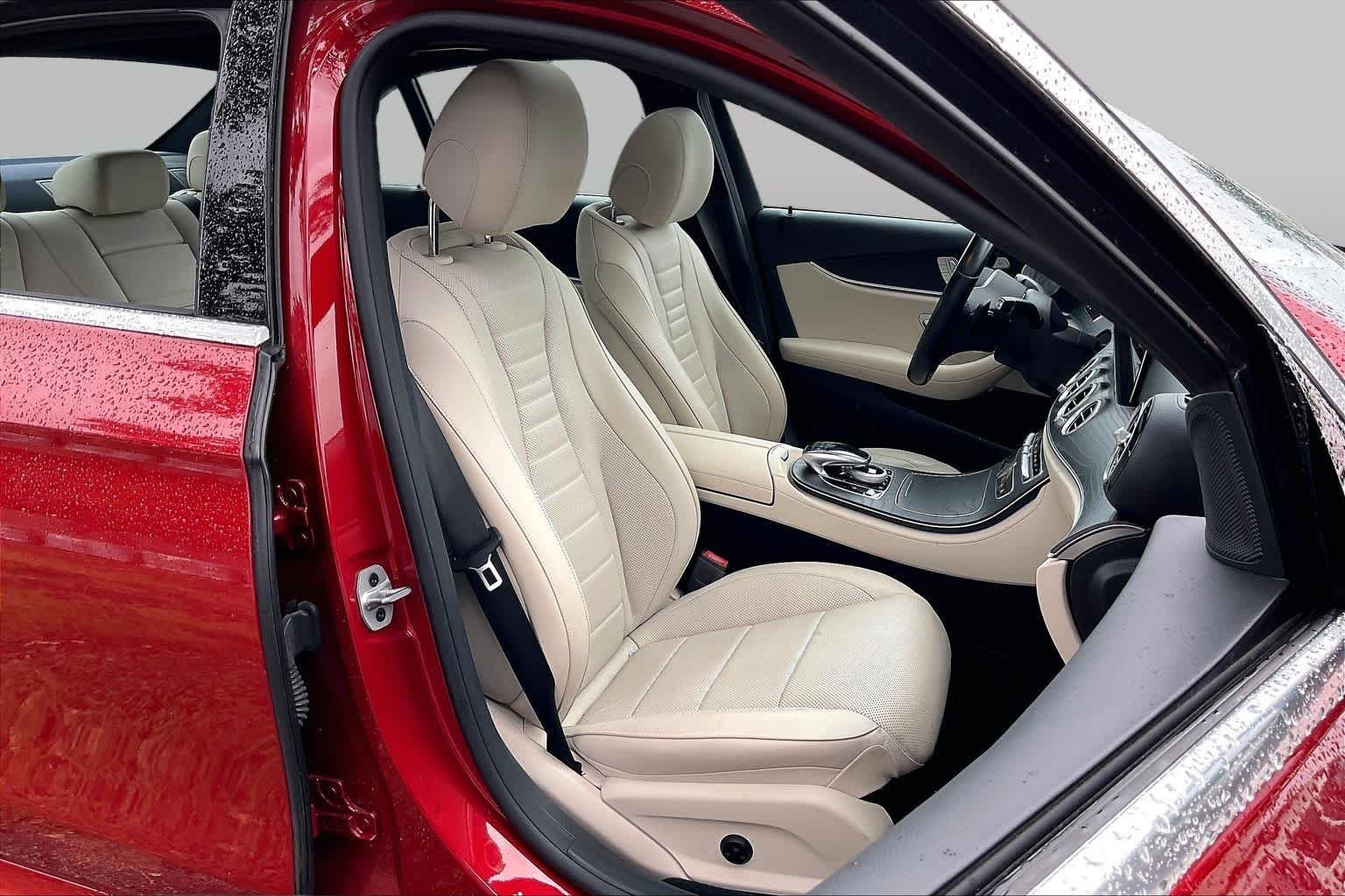 Used 2020 designo Cardinal Red Metallic Mercedes-Benz E 350 image 8