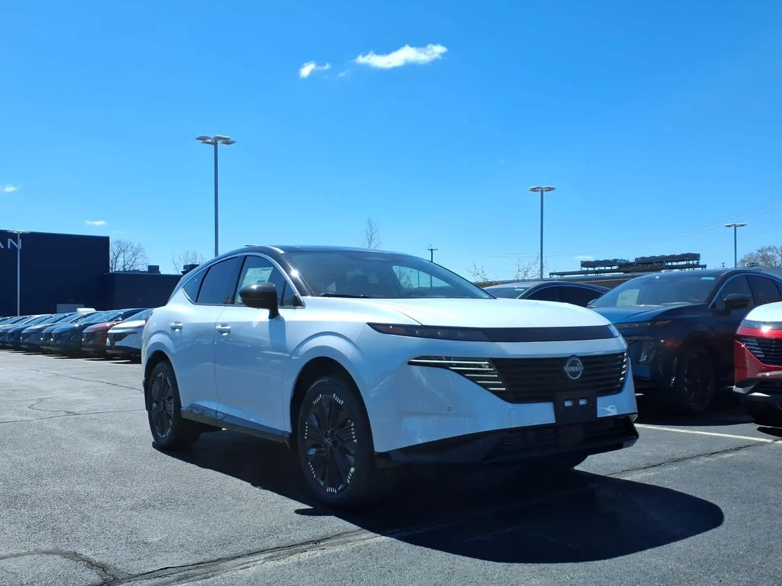 New 2026 Everest White Pearl Tricoat/Super Black Nissan Platinum image 2