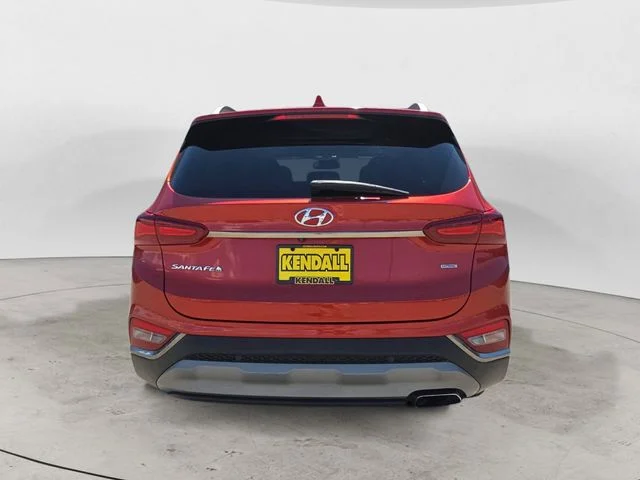 Used 2019 Lava Orange Hyundai Limited image 4