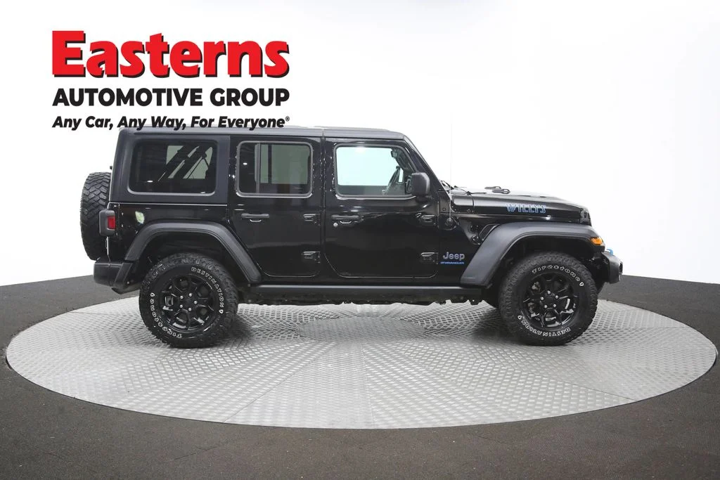 Used 2023 Black Jeep Willys 4xe image 45