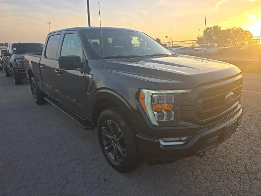 Used 2023 Black Metallic Ford XLT image 1