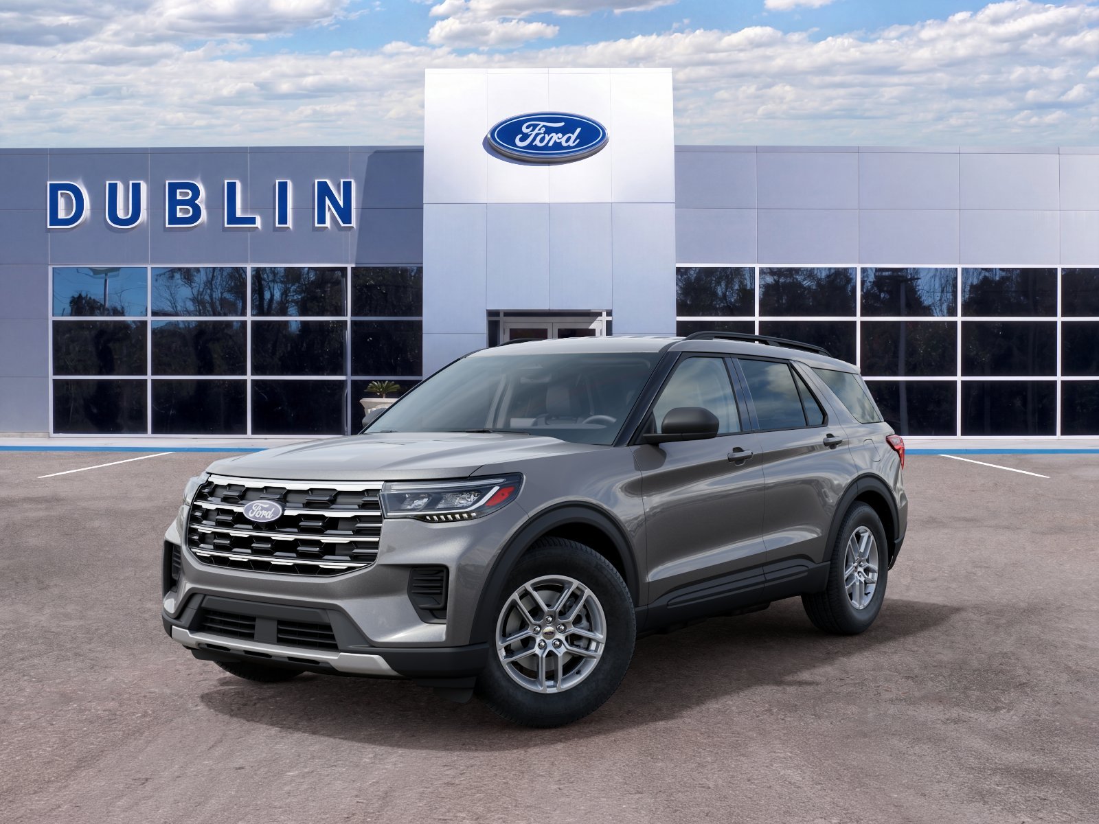 New 2027 Carbonized Gray Metallic Ford Active image 2