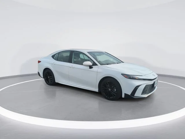 Used 2025 White Toyota SE image 2