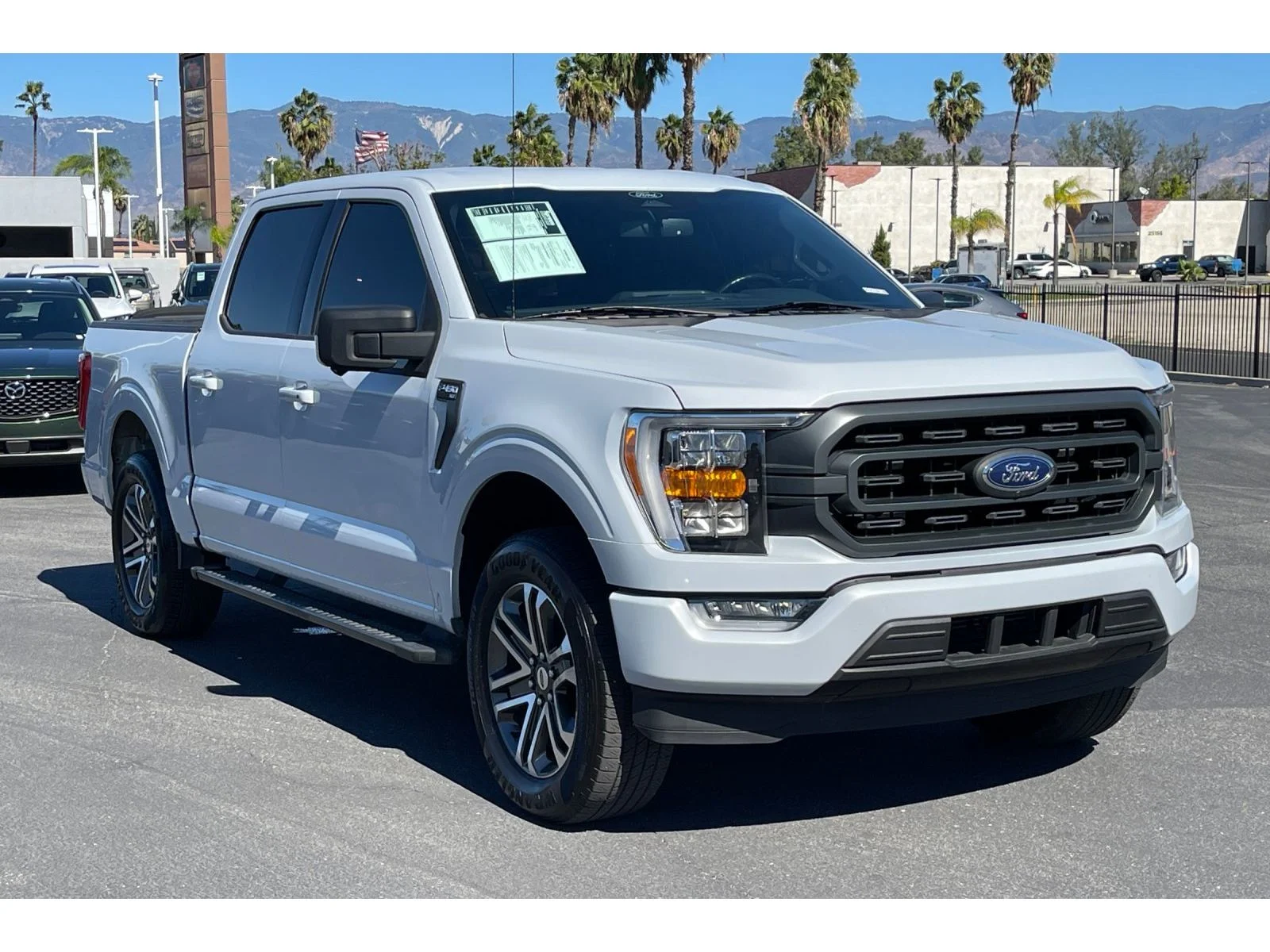 Used 2021 Space White Metallic Ford XLT image 8