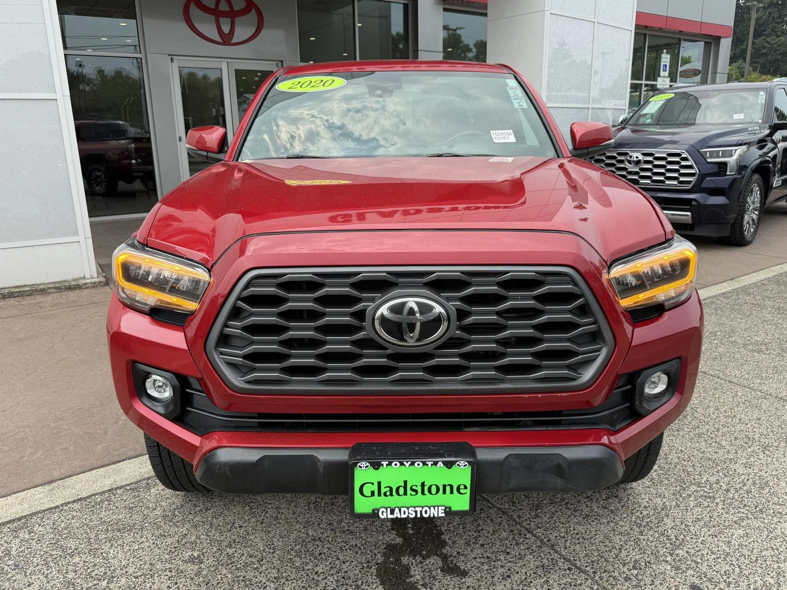 Used 2020 Barcelona Red Metallic Toyota TRD Off Road image 9