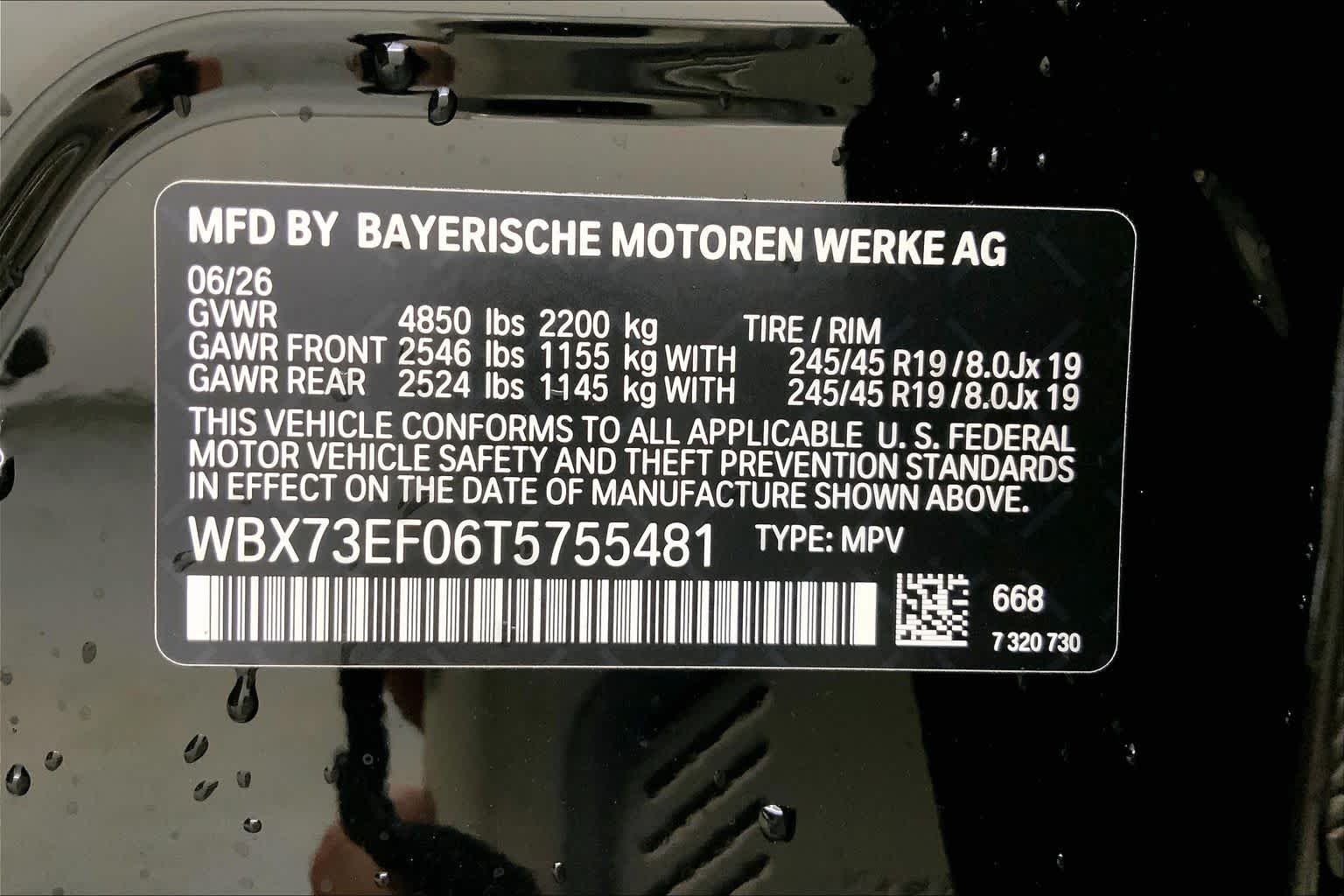 New 2026 Jet Black BMW xDrive28i image 21