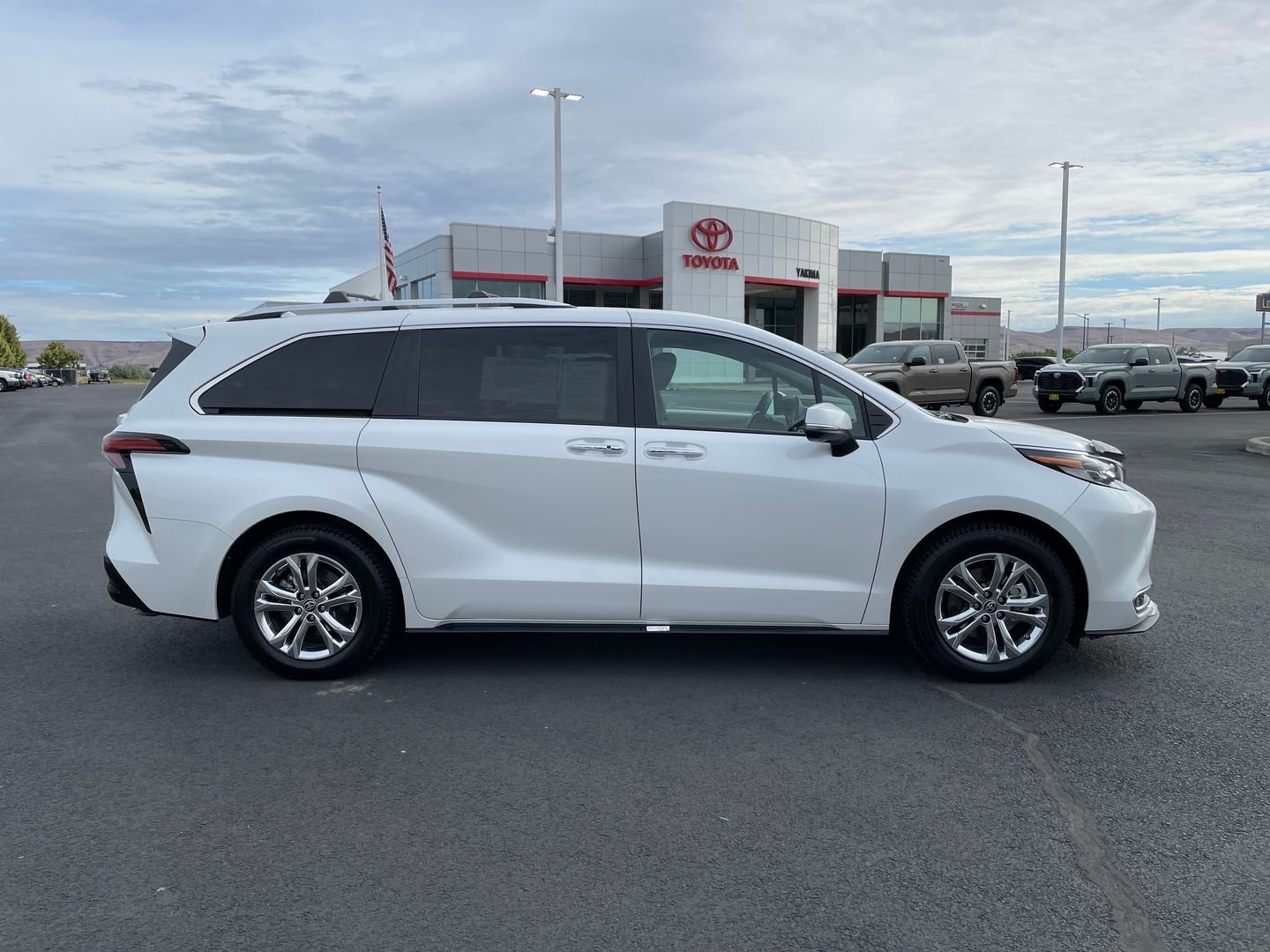 Certified Used 2023 Beige Toyota Platinum image 2