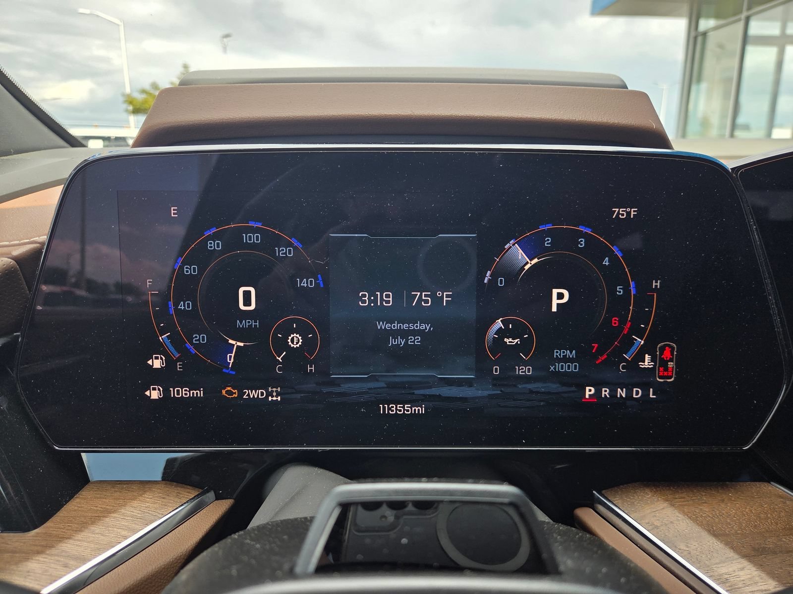 Used 2026 Lakeshore Blue Metallic Chevrolet High Country Deluxe with 24in Wheels - Technology & Entertainment - Super Cruise - Panoramic Sunroof image 18