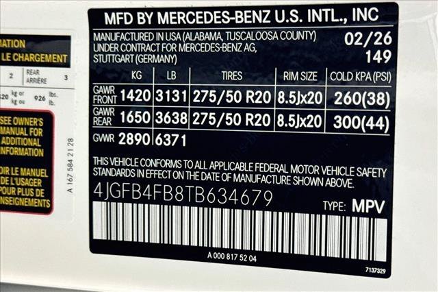 New 2026 Polar White Mercedes-Benz GLE 350 image 60