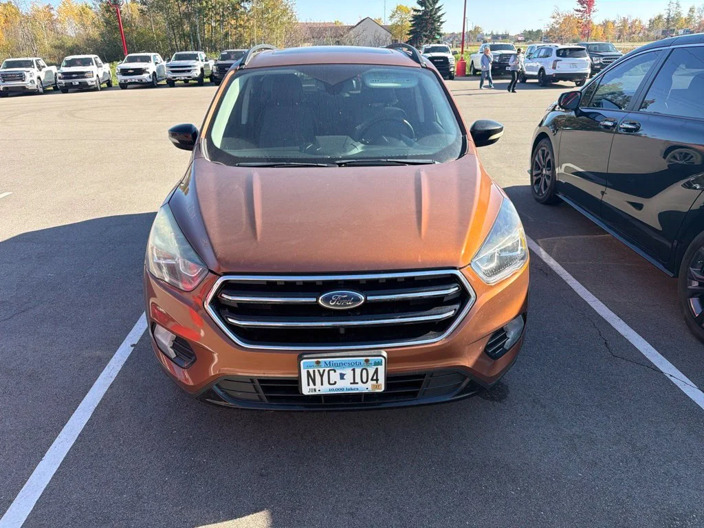 Used 2017 Red Ford Titanium image 3