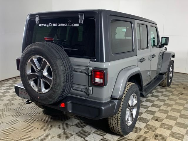 Used 2021 Gray Jeep Unlimited Sahara image 9