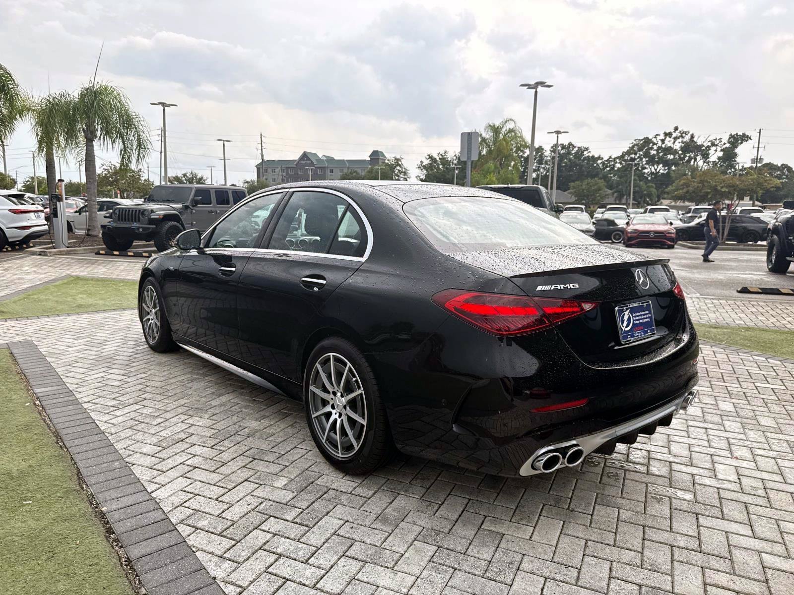 New 2026 Black Mercedes-Benz AMG® C 43 4MATIC® Sedan image 4