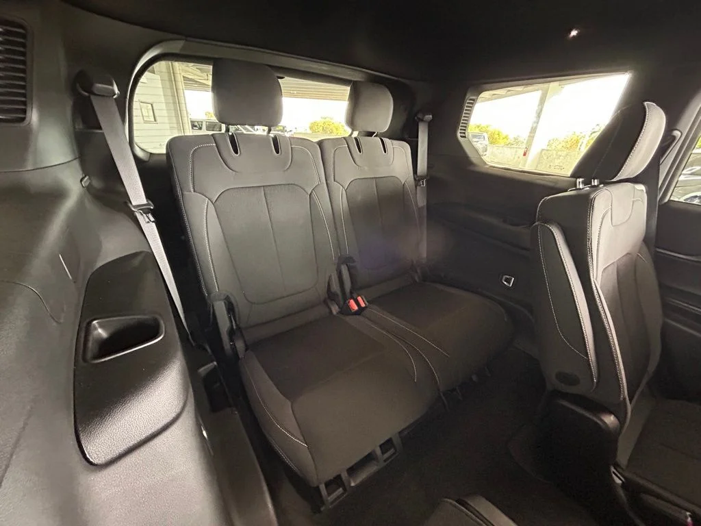 Used 2025 Bright White Clearcoat Jeep Laredo image 38