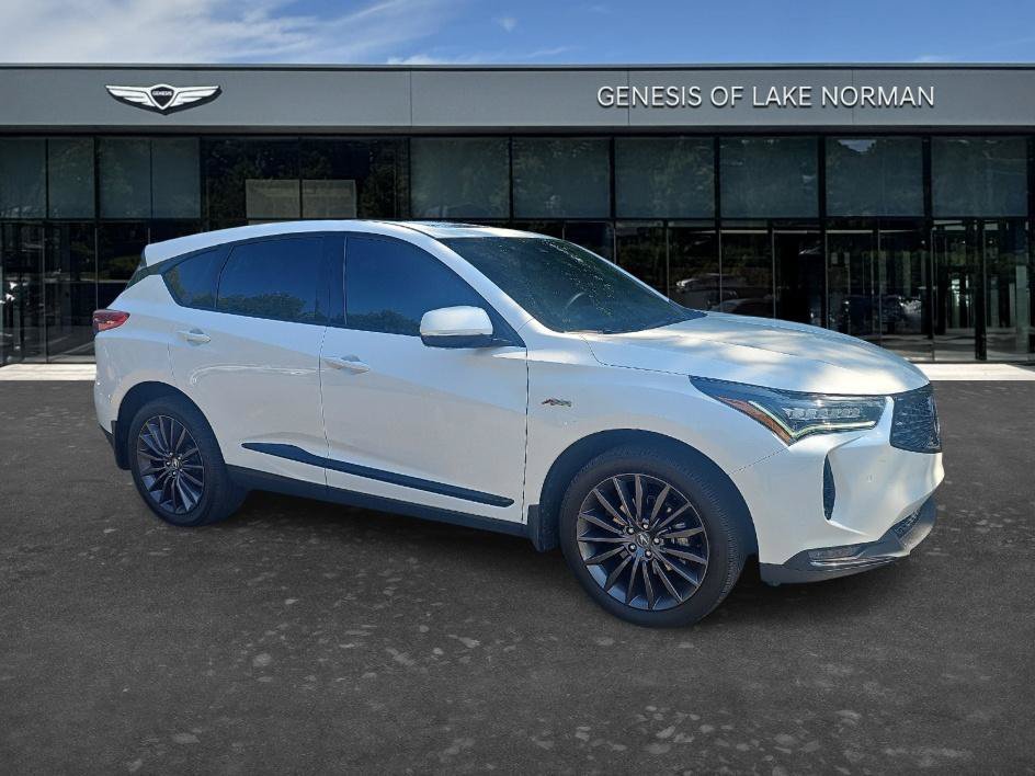 Used 2022 Platinum White Pearl Acura A-Spec Advance Package image 3