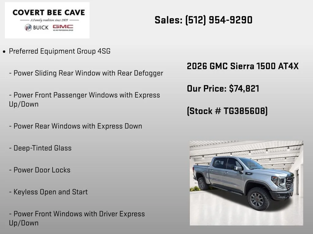 New 2026 Silver GMC AT4X image 7