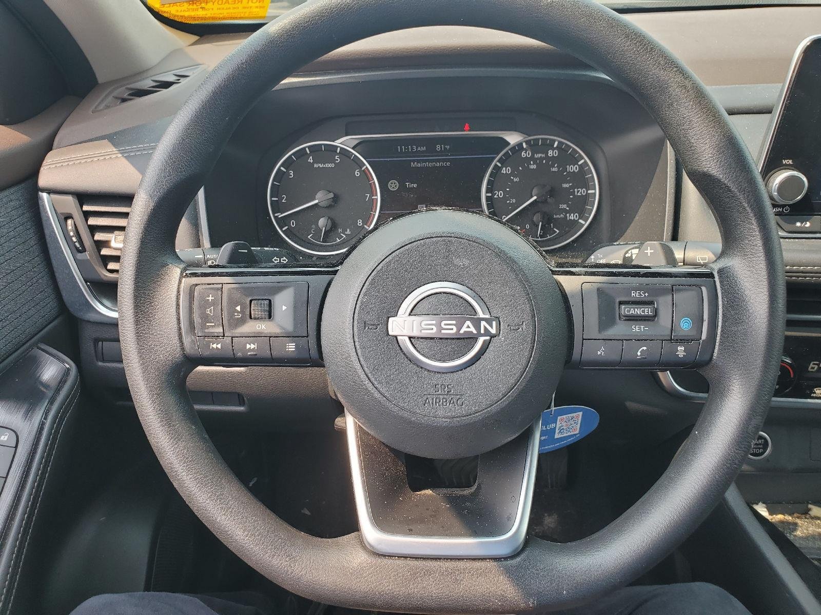 Used 2023 Brilliant Silver Metallic Nissan SV image 8