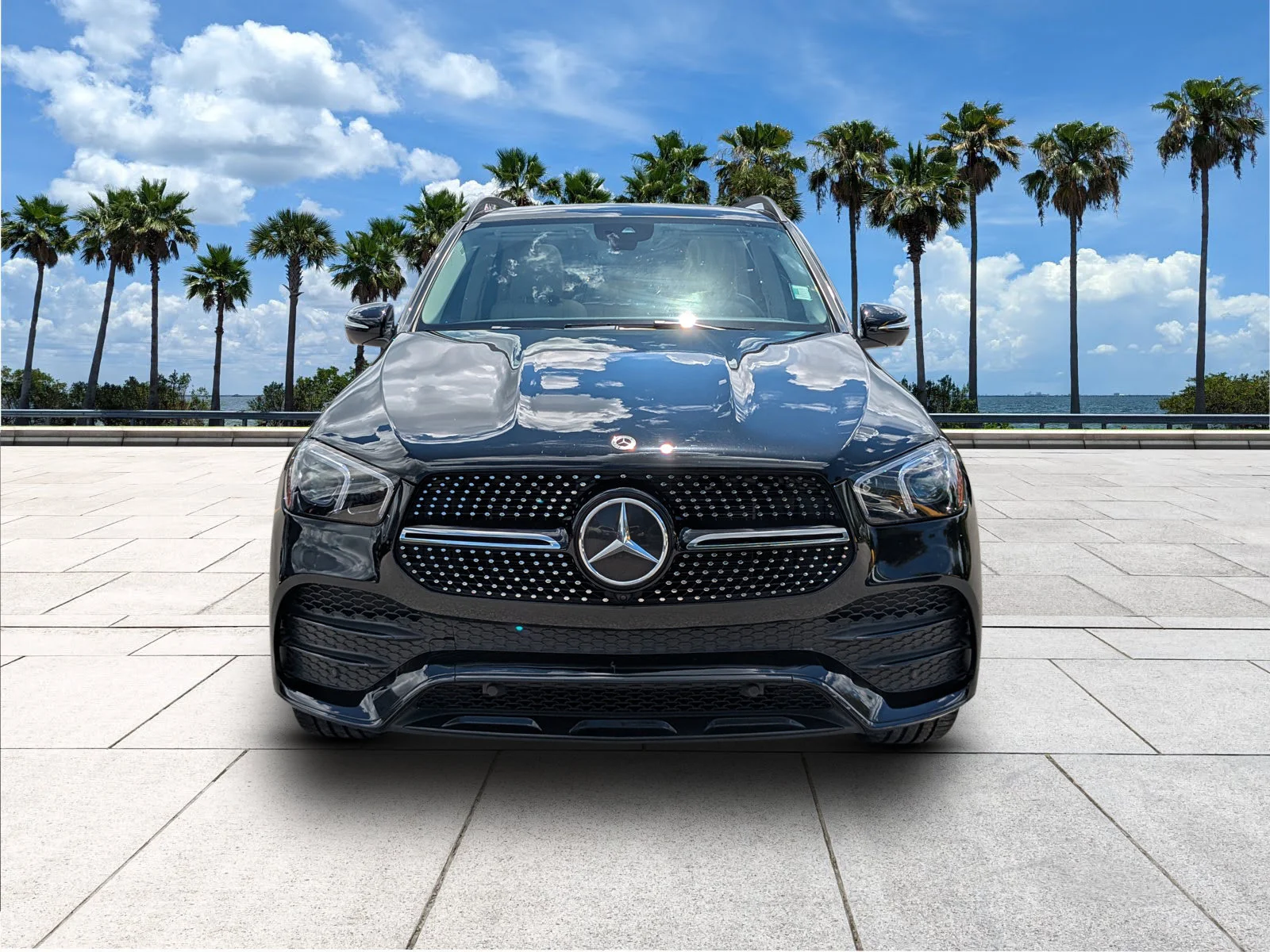 Certified Used 2021 Black Mercedes-Benz GLE 350 image 2