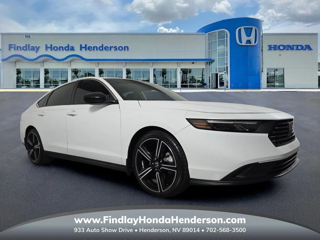 Certified Used 2023 Platinum White Pearl Honda Sport image 1