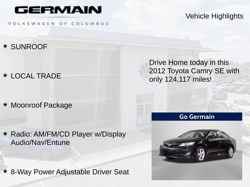 Used 2012 Black Toyota SE image 5
