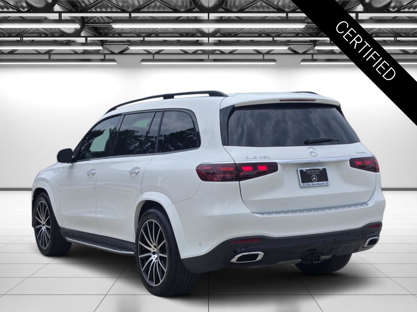 Certified Used 2024 Polar White Mercedes-Benz GLS 450 image 9