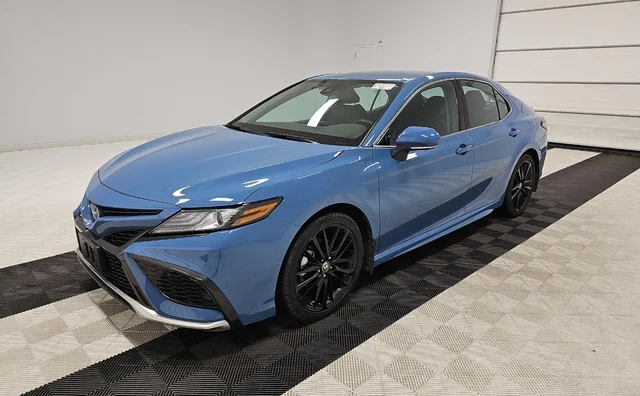 Used 2023 Blue Toyota XSE image 2