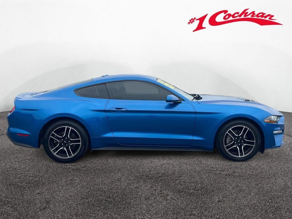 Used 2021 Velocity Blue Metallic Ford EcoBoost Premium image 26