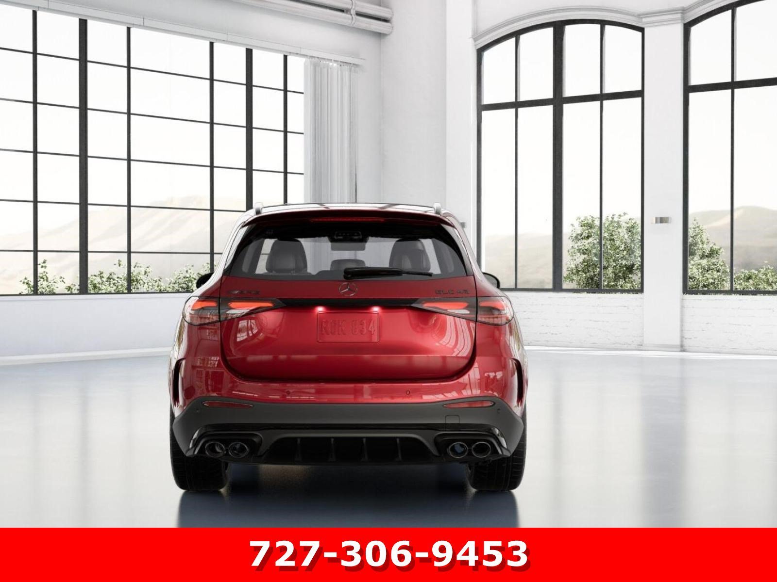 New 2026 MANUFAKTUR Patagonia Red Metallic Mercedes-Benz AMG® GLC 43 image 25