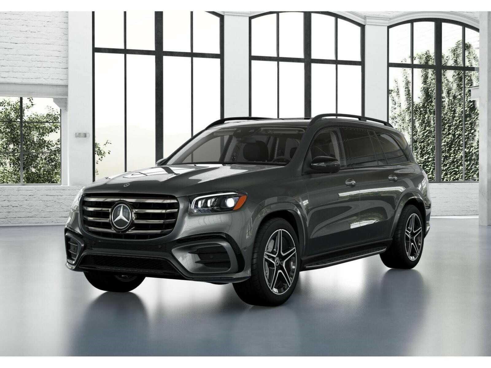 New 2026 Selenite Grey Metallic Mercedes-Benz GLS 450 4D Sport Utility 4MATIC® image 41