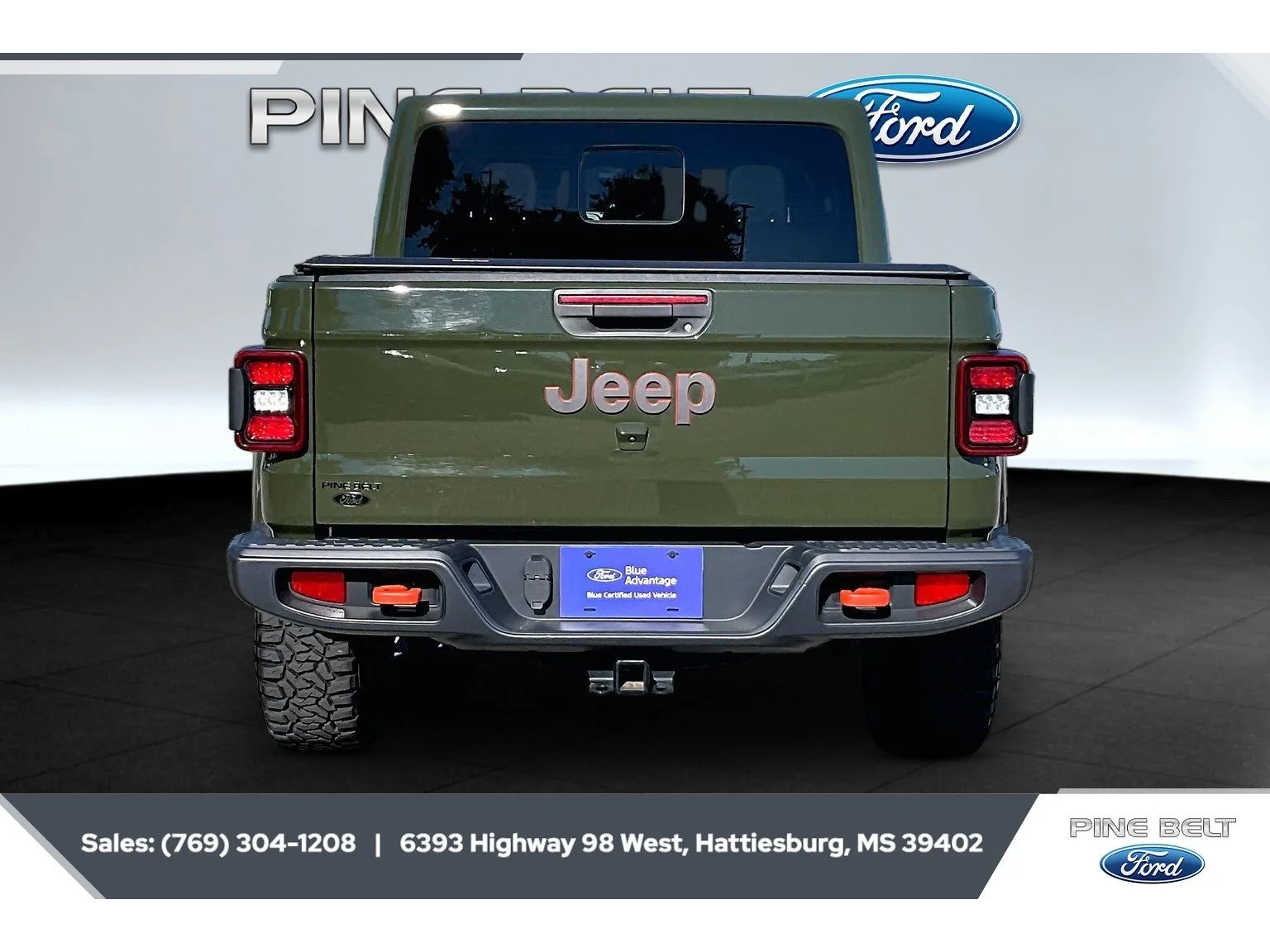 Used 2022 Sarge Green Clearcoat Jeep Mojave image 4