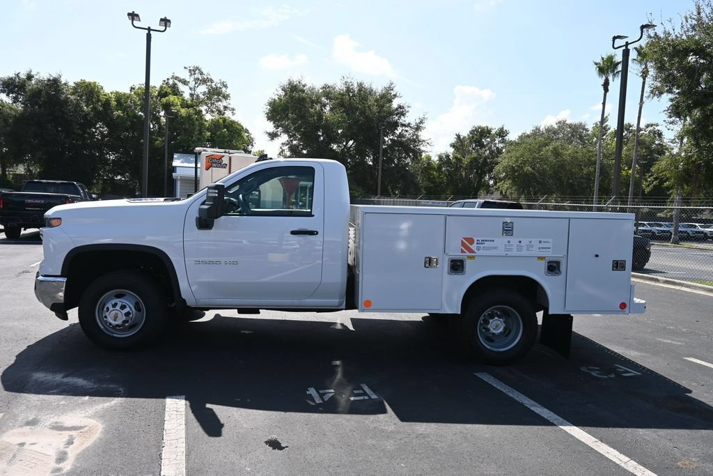 New 2025 Summit White Chevrolet Work Truck image 2