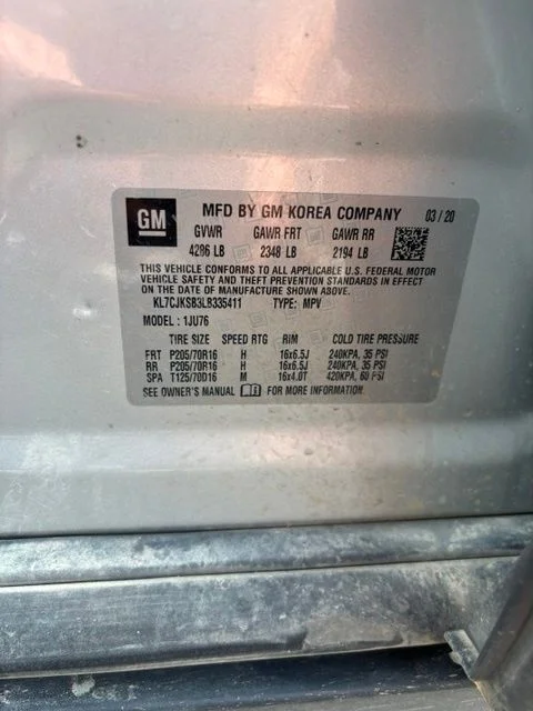 Used 2020 Silver Ice Metallic Chevrolet LS image 18