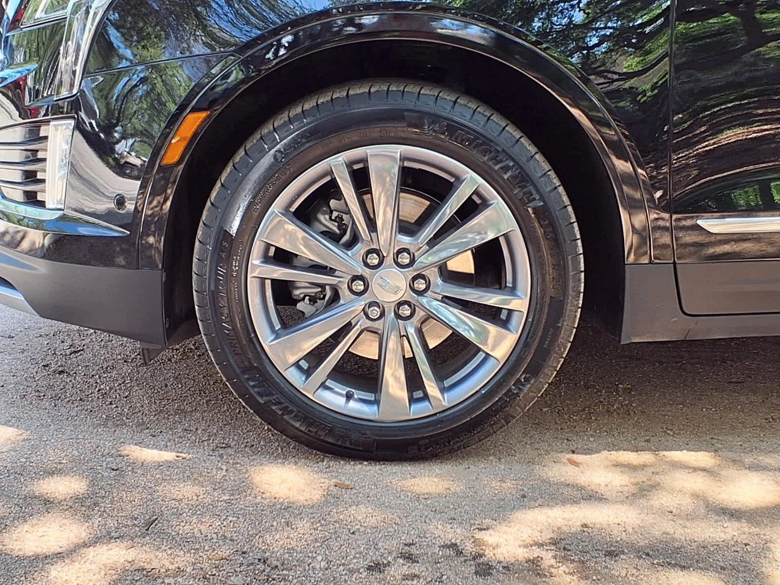 Used 2024 Stellar Black Metallic Cadillac Premium Luxury image 9