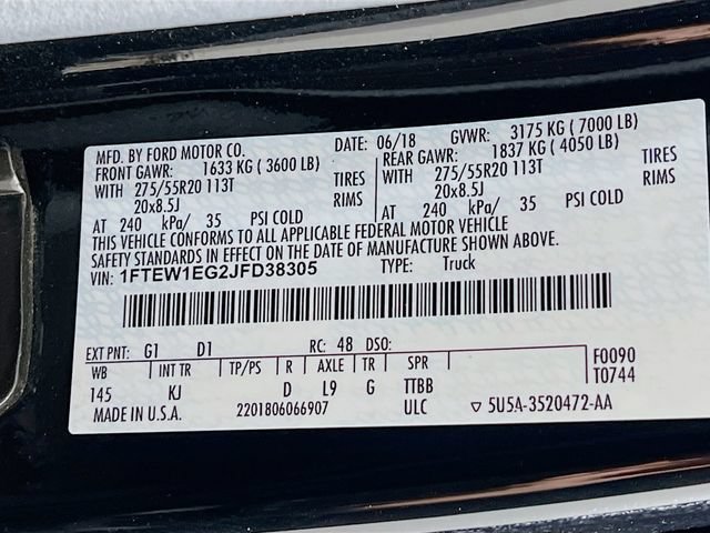 Used 2018 Black Ford XL image 31