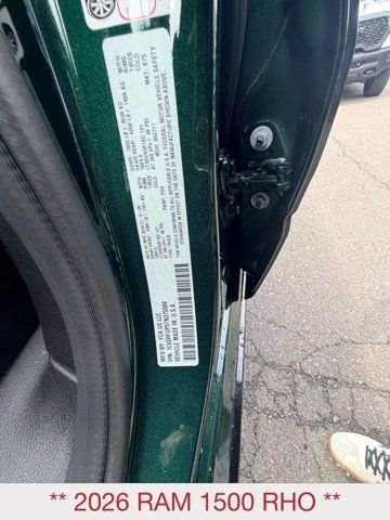 New 2026 Serrano-Green Metallic Exterior Paint RAM RHO image 19
