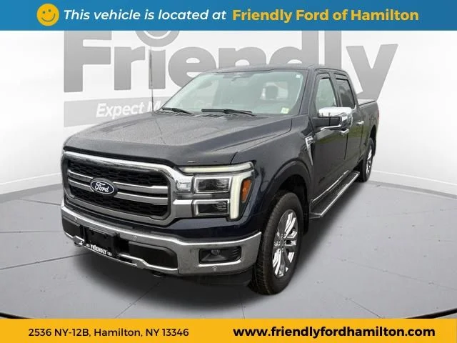 Used 2025 Antimatter Blue Metallic Ford Lariat image 1