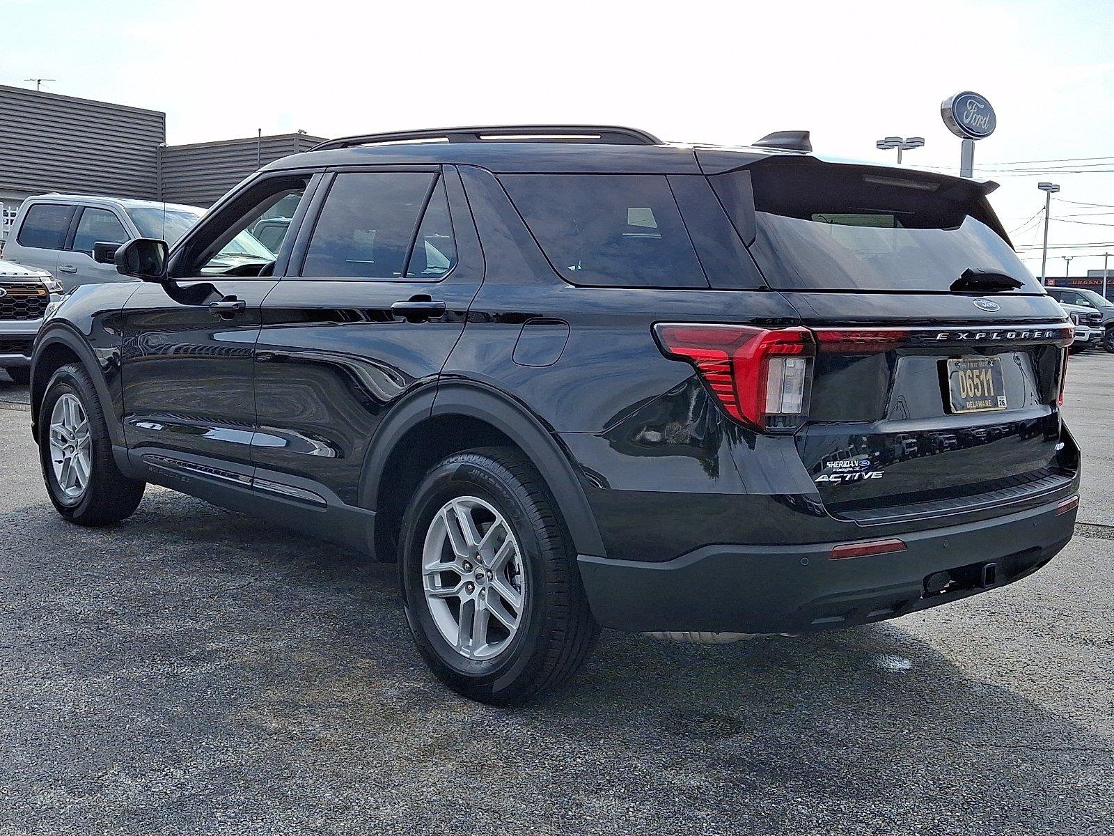 New 2026 Agate Black Metallic Ford Active image 3