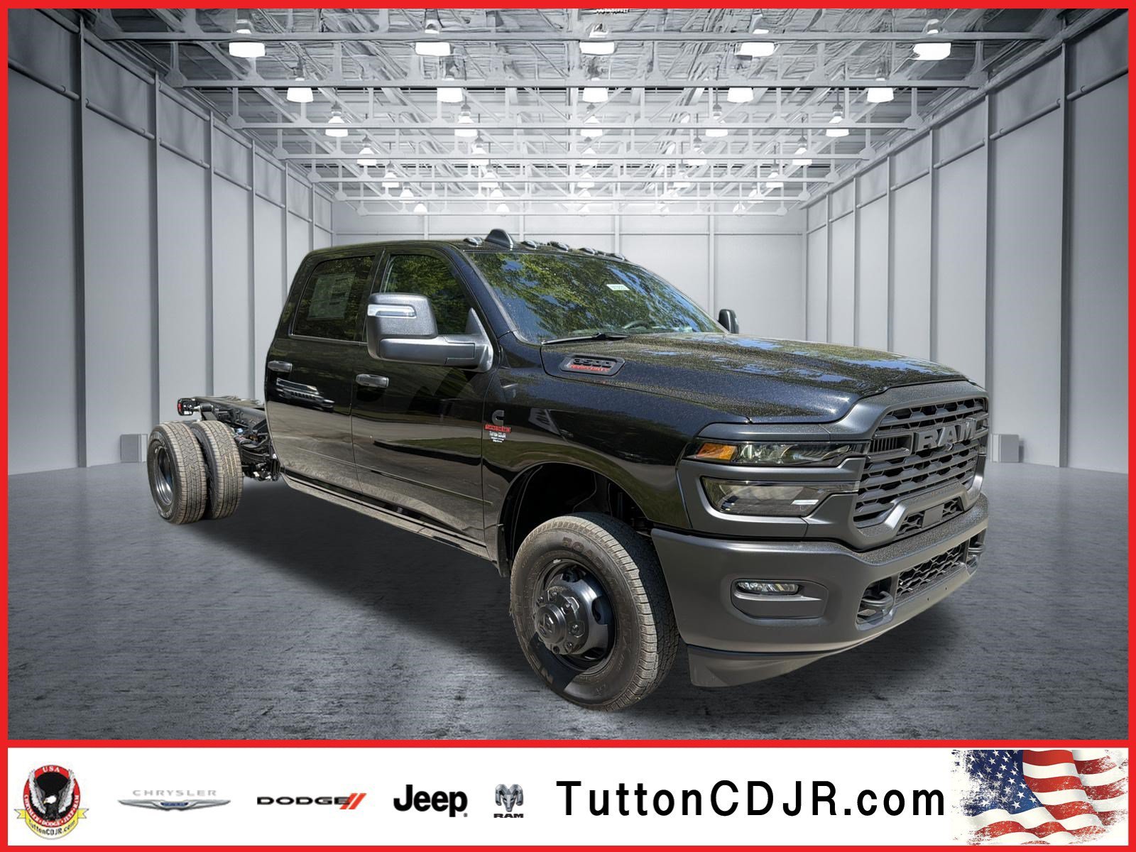 New 2026 Diamond Black Crystal Pearlcoat RAM Tradesman image 1