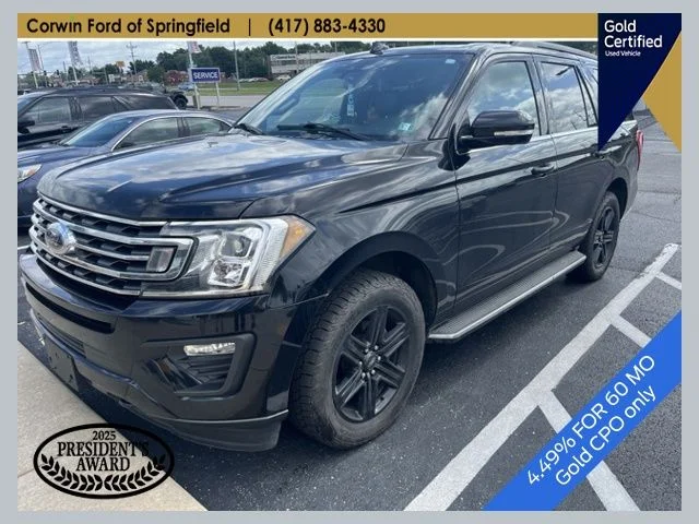 Certified Used 2021 Agate Black Metallic Ford XLT image 1