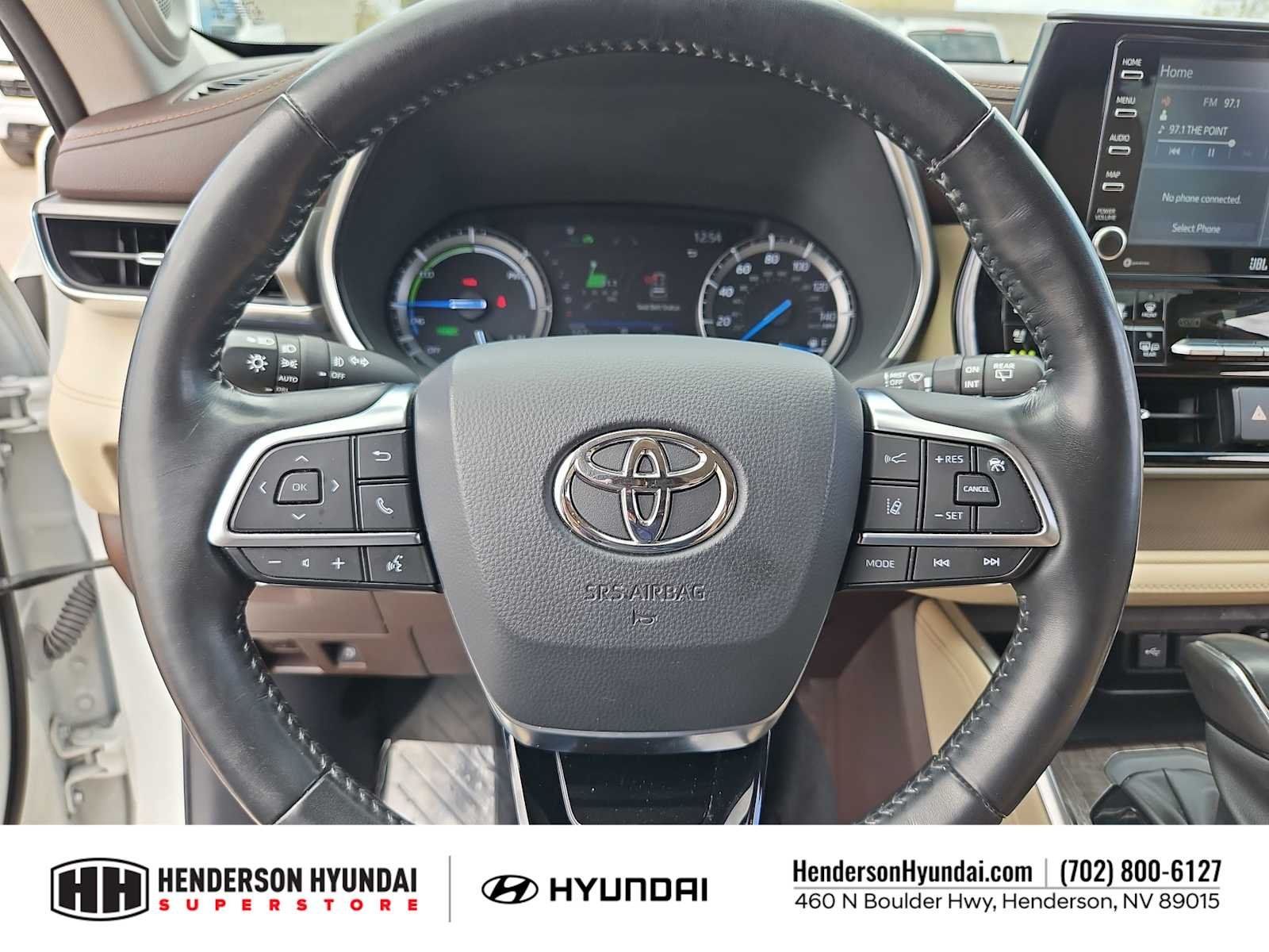 Used 2021 Blizzard Pearl Toyota Hybrid Limited image 23