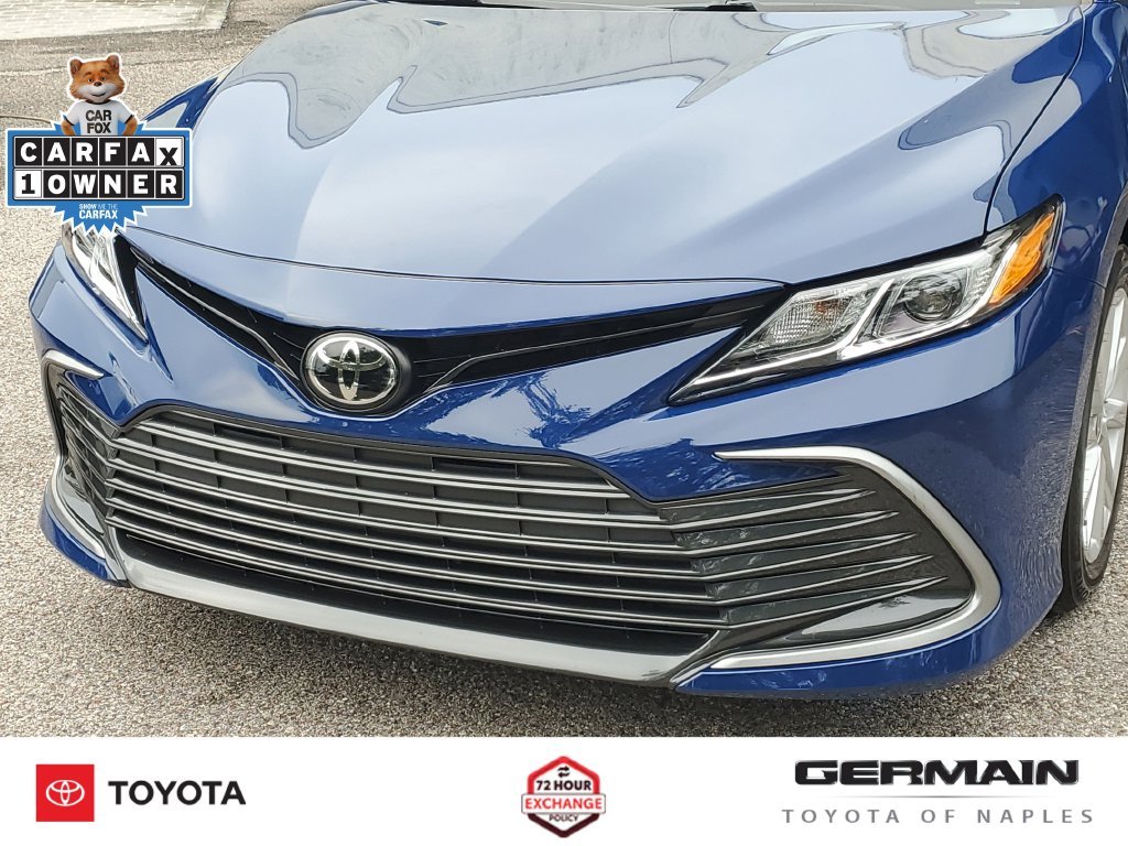 Certified Used 2024 Blue Toyota LE image 15